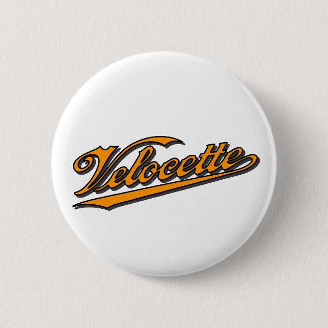 Bóton Redondo 5.08cm Baadge do pino de Velocette (Frente)