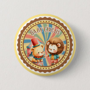 Bóton Redondo 5.08cm Baby Circus