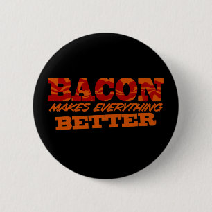 Bóton Redondo 5.08cm Bacon Melhor Coletor de US$ 6,95
