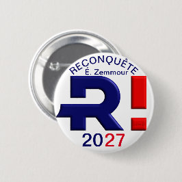 Bóton Redondo 5.08cm Badge 57 mm, Reconquête 2027