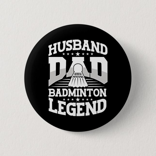 Bóton Redondo 5.08cm Badminton4 (Frente)
