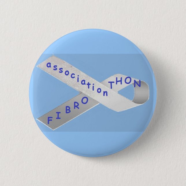 Bóton Redondo 5.08cm bagde azul (Frente)