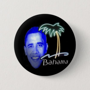 Bóton Redondo 5.08cm Bahama Obama