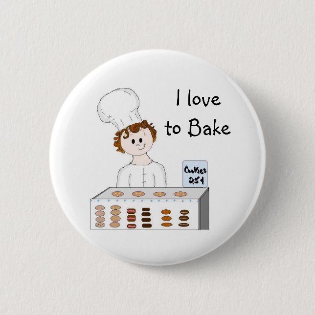 Bóton Redondo 5.08cm Baking (Frente)