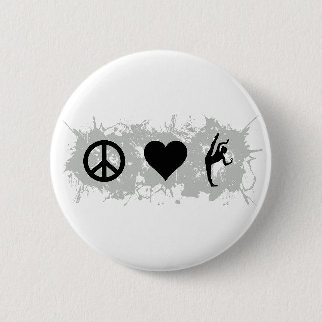 Bóton Redondo 5.08cm Balé 3 (Frente)