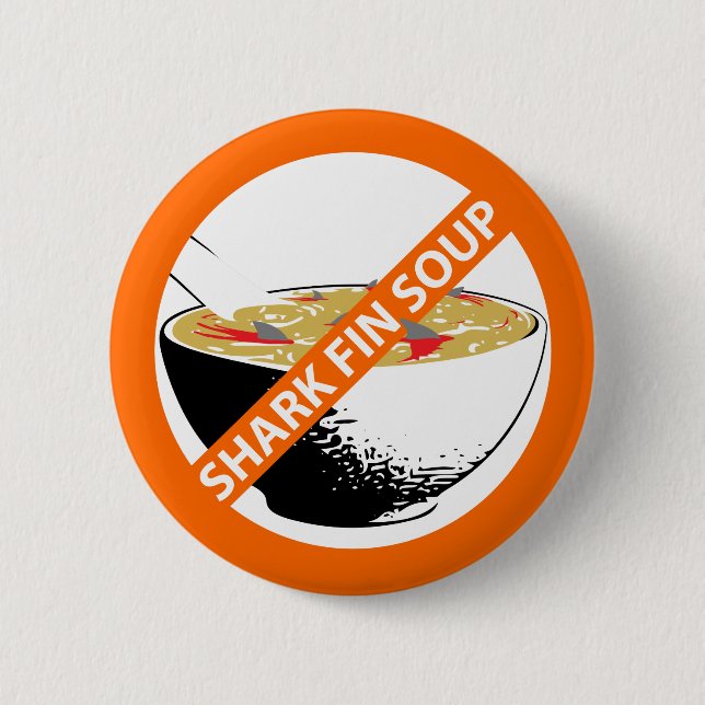 BÓTON REDONDO 5.08CM BAN SHARK FIN SOUP (Frente)