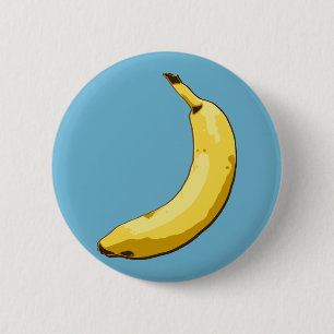 Bóton Redondo 5.08cm Banana