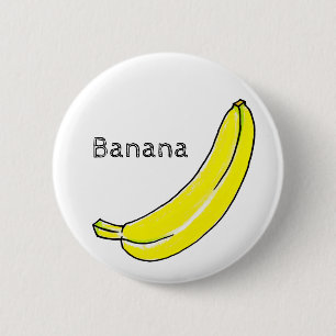 Bóton Redondo 5.08cm Banana