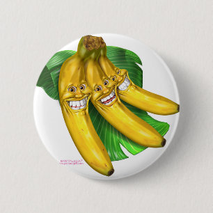 Bóton Redondo 5.08cm bananas
