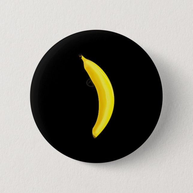 Bóton Redondo 5.08cm banane (Frente)