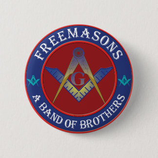 Bóton Redondo 5.08cm Banda dos Freemasons dos irmãos