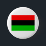 Bóton Redondo 5.08cm Bandeira Americana Africana<br><div class="desc">Bandeira Afro-Americana ou Bandeira da Diáspora Africana,  com fronteira cinza. Maneira simples e verdadeira de compartilhar seu orgulho em sua cultura,  herança e ancestralidade americana negra e africana. presente de excelente para Kwanzaa em qualquer momento especial.</div>