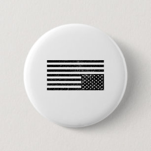 Bóton Redondo 5.08cm Bandeira Americana de Cabeça para Baixo