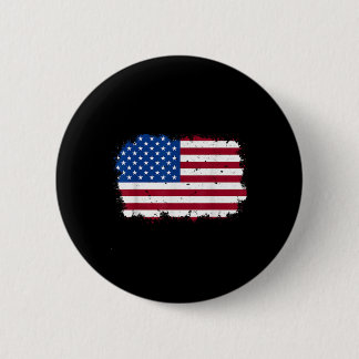 Bóton Redondo 5.08cm Bandeira Americana Dos EUA Fria Patriótica 4 De Ju