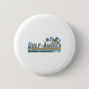 Bóton Redondo 5.08cm Bandeira Americana G.2025 Do Golfo De Eua
