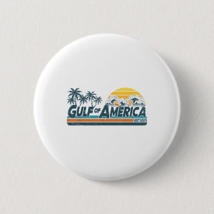 Bóton Redondo 5.08cm Bandeira Americana G.2025 Do Golfo De Eua