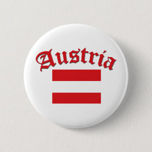Bóton Redondo 5.08cm Bandeira austríaca