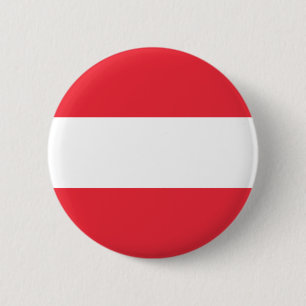 Bóton Redondo 5.08cm Bandeira austríaca (Áustria)