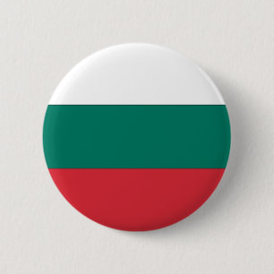 Bóton Redondo 5.08cm Bandeira búlgara