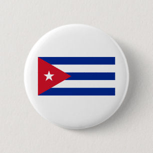 Bóton Redondo 5.08cm Bandeira Cuba