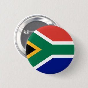 Bóton Redondo 5.08cm Bandeira da África do Sul
