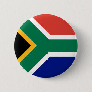 Bóton Redondo 5.08cm Bandeira da África do Sul