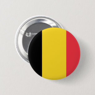 Bóton Redondo 5.08cm Bandeira da Bélgica