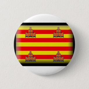Bóton Redondo 5.08cm Bandeira da espanha de Ibiza