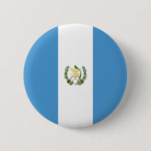 Bóton Redondo 5.08cm Bandeira da Guatemala
