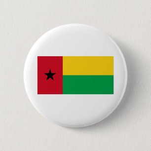 Bóton Redondo 5.08cm Bandeira da Guiné-Bissau