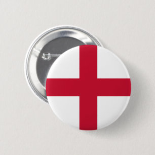 Bóton Redondo 5.08cm Bandeira da Inglaterra