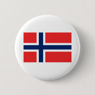 Bóton Redondo 5.08cm Bandeira da Noruega