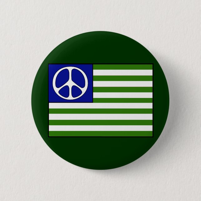 Bóton Redondo 5.08cm Bandeira da paz (Frente)