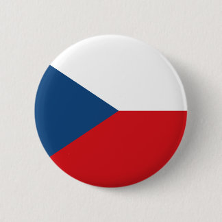 Bóton Redondo 5.08cm Bandeira da República Checa