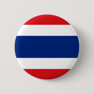 Bóton Redondo 5.08cm Bandeira da Tailândia