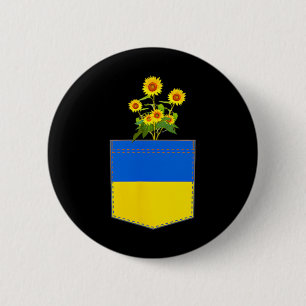 Bóton Redondo 5.08cm Bandeira da Ucrânia Bandeira Nacional Kiev Ucrania