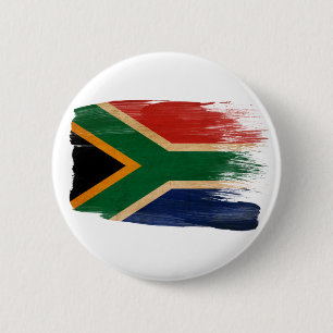 Bóton Redondo 5.08cm Bandeira de África do Sul