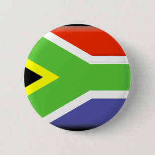 Bóton Redondo 5.08cm Bandeira de África do Sul