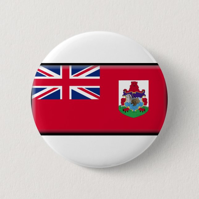 Bóton Redondo 5.08cm Bandeira de Bermuda (Frente)