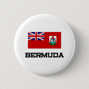 Bóton Redondo 5.08cm Bandeira de Bermuda