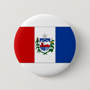 Bóton Redondo 5.08cm Bandeira de Brasil Alagoas