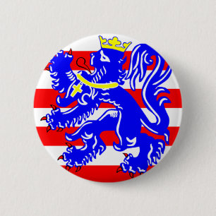Bóton Redondo 5.08cm Bandeira de Bruges