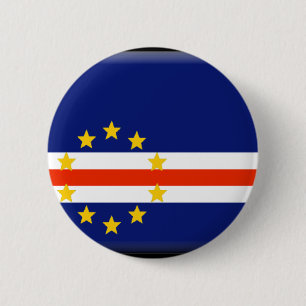 Bóton Redondo 5.08cm Bandeira de Cabo Verde