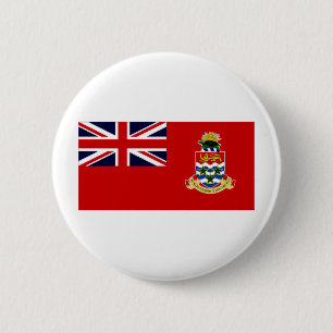 Bóton Redondo 5.08cm Bandeira de Cayman Islands