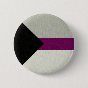 Bóton Redondo 5.08cm Bandeira de Demisexual