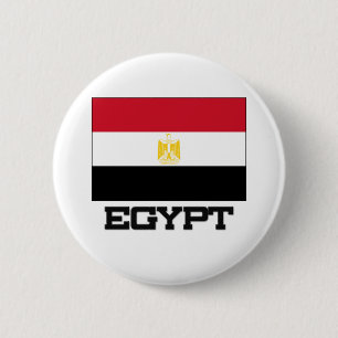 Bóton Redondo 5.08cm Bandeira de Egipto
