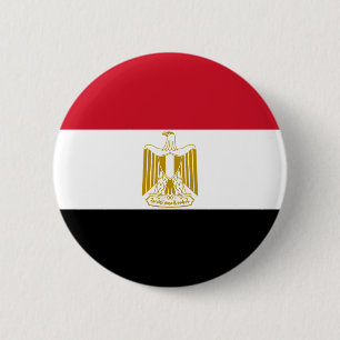 Bóton Redondo 5.08cm Bandeira de Egipto - علممصر - bandeira egípcia