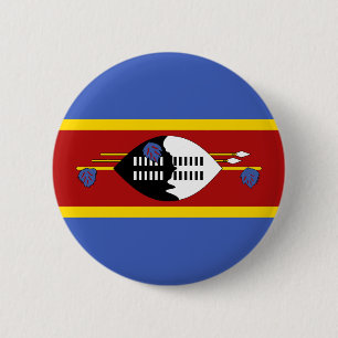 Bóton Redondo 5.08cm Bandeira de Essuatíni
