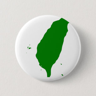 Bóton Redondo 5.08cm Bandeira de Formosa independente - 臺灣獨立運