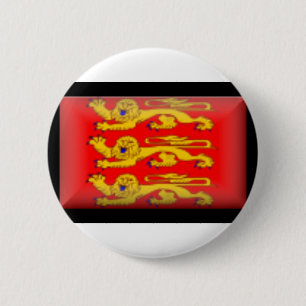 Bóton Redondo 5.08cm Bandeira de France-Basse Normandie